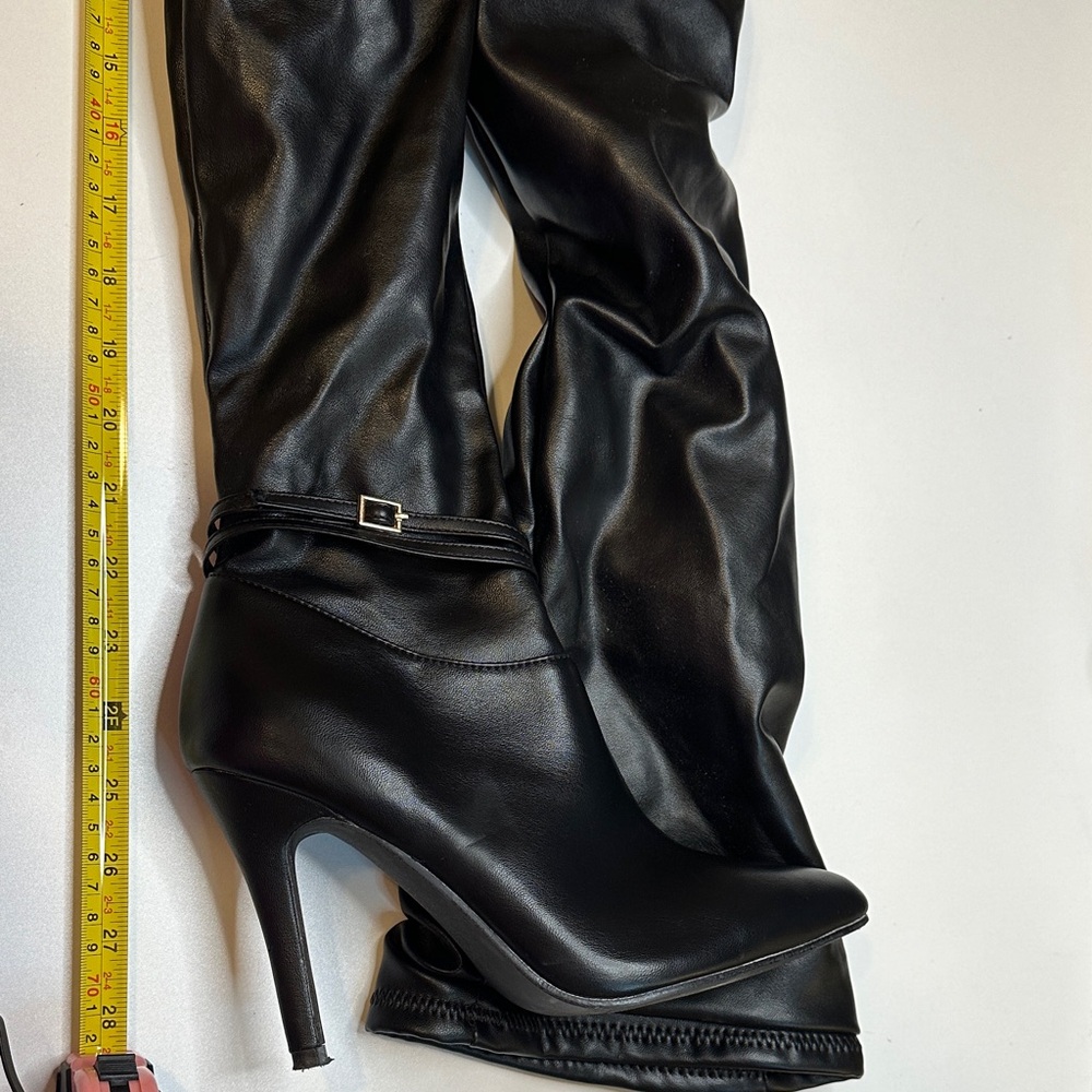Black knee high boots!
